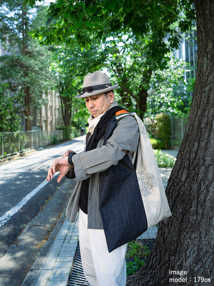 Kimono Bag L_Denim 03 (Stock availability confirmed)