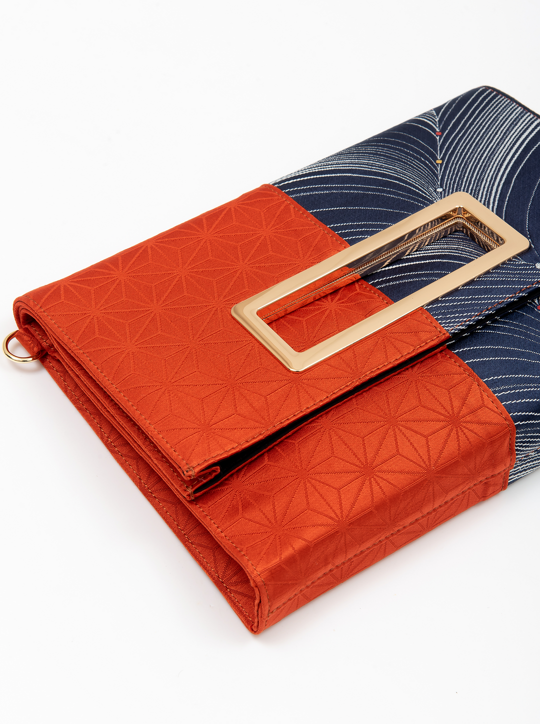 Half-width obi clutch bag｜04