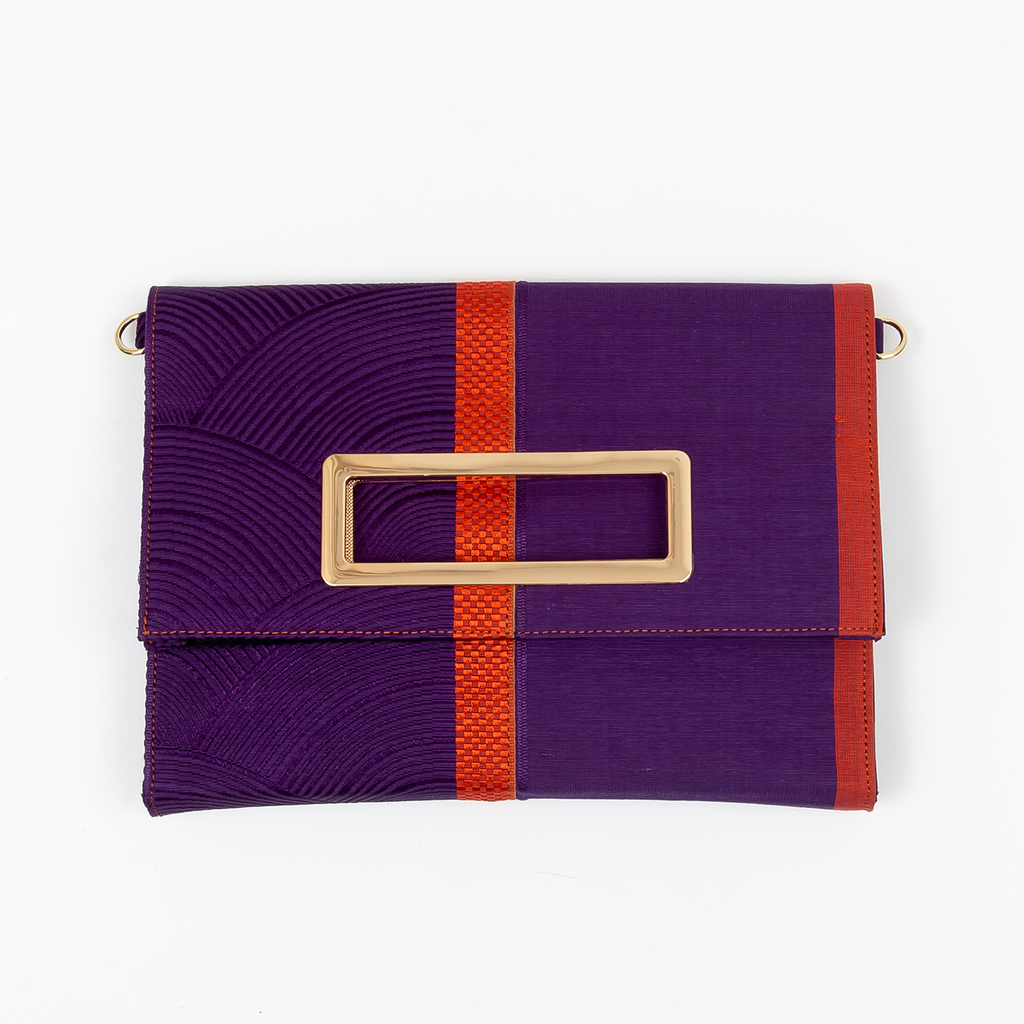 半巾帯クラッチバッグ｜09 – UZ Fabric
