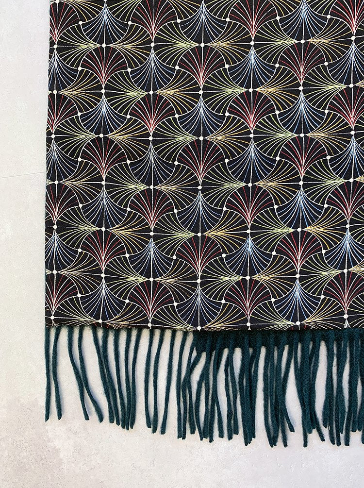 Kimono Scarf (20% Cashmere) 096
