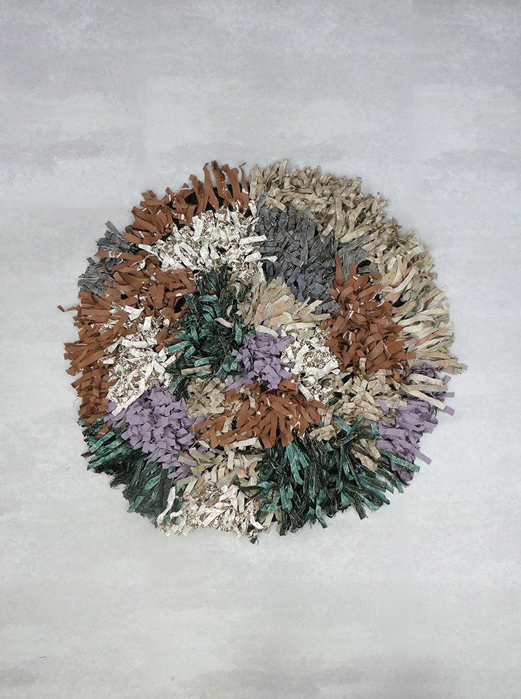 Scraps_Round Rug 080