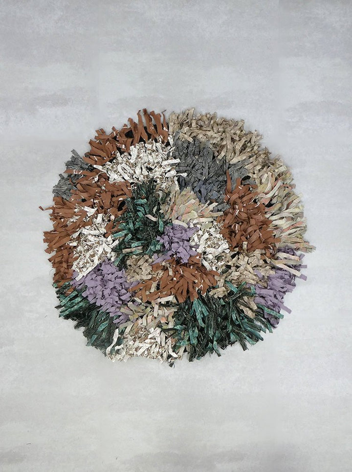 Scraps_Round Rug 080