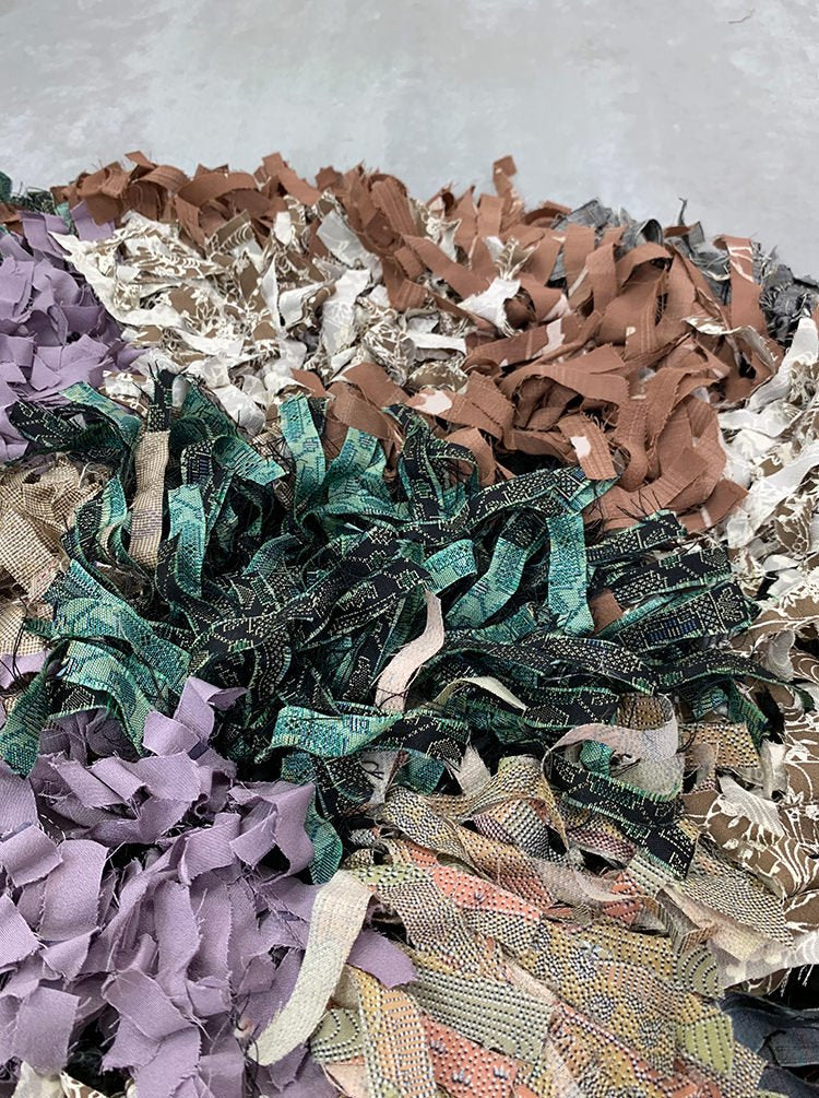 Scraps_Round Rug 080